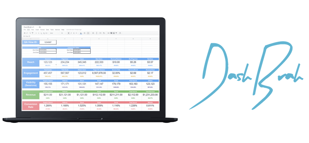 DashBrah Dashboard